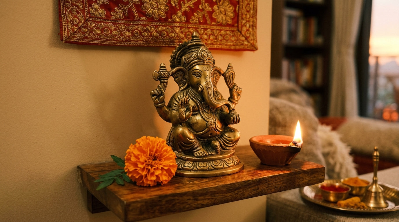 Big Devotion in Small Spaces: Setting Up a Mini Home Mandir