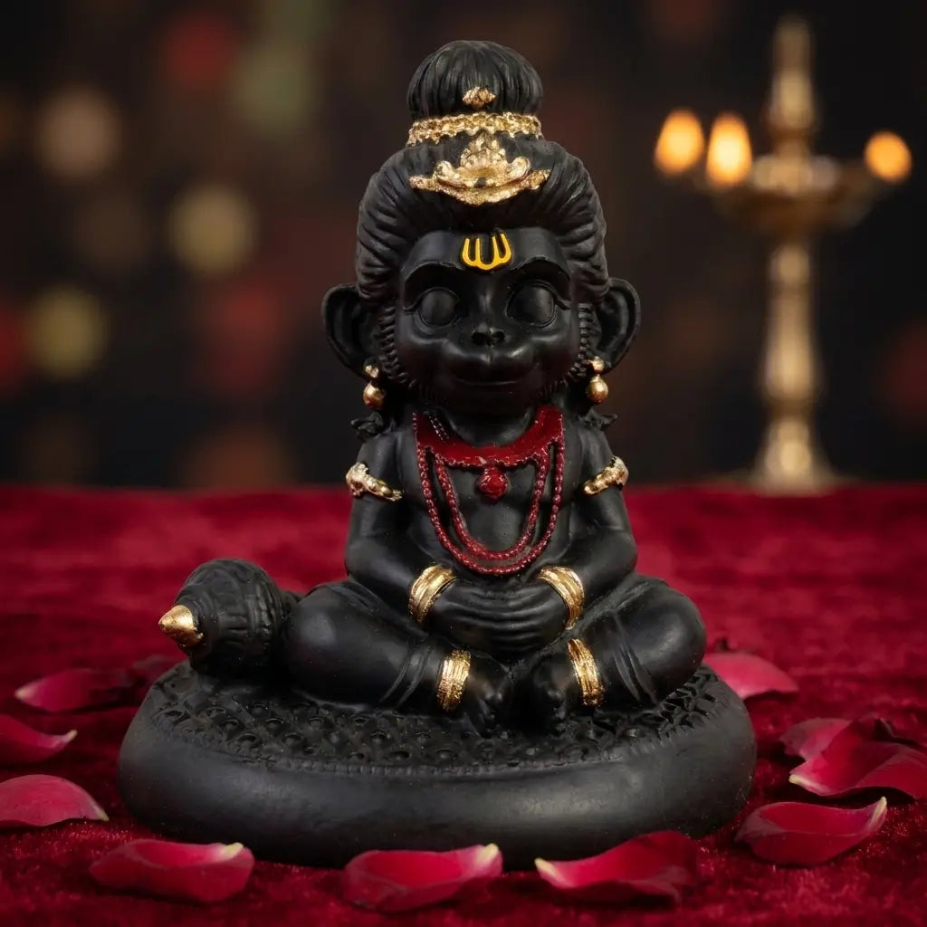 Bal Hanuman Ji Black– Cute & Powerful